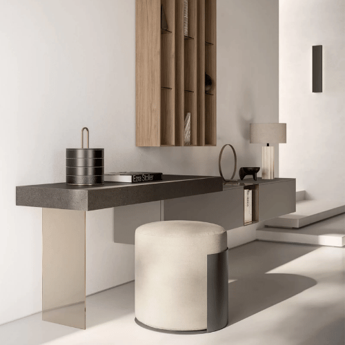 Studio con sgabello - Santalucia Mobili