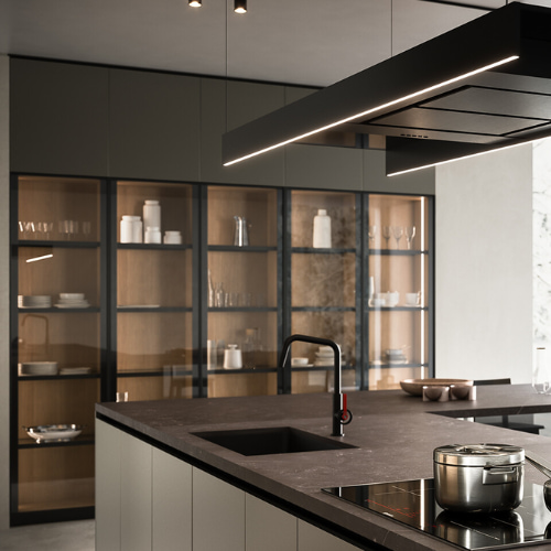 Ante a vetro, stile ed eleganza in cucina